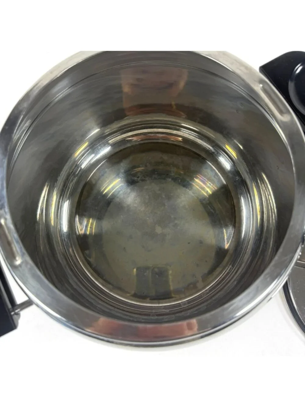 Aeternum Stainless Steel Pressure Cooker Inox 18/10 Polished Finish 4qt Italy